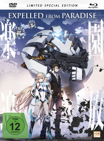 Expelled From Paradise - Limited Mediabook Edition (DVD+blu-ray)