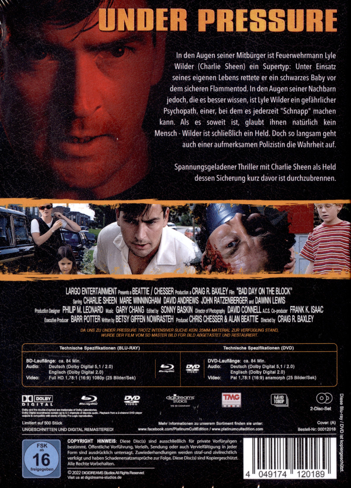 Under Pressure - Uncut Mediabook Edititon (DVD+blu-ray)