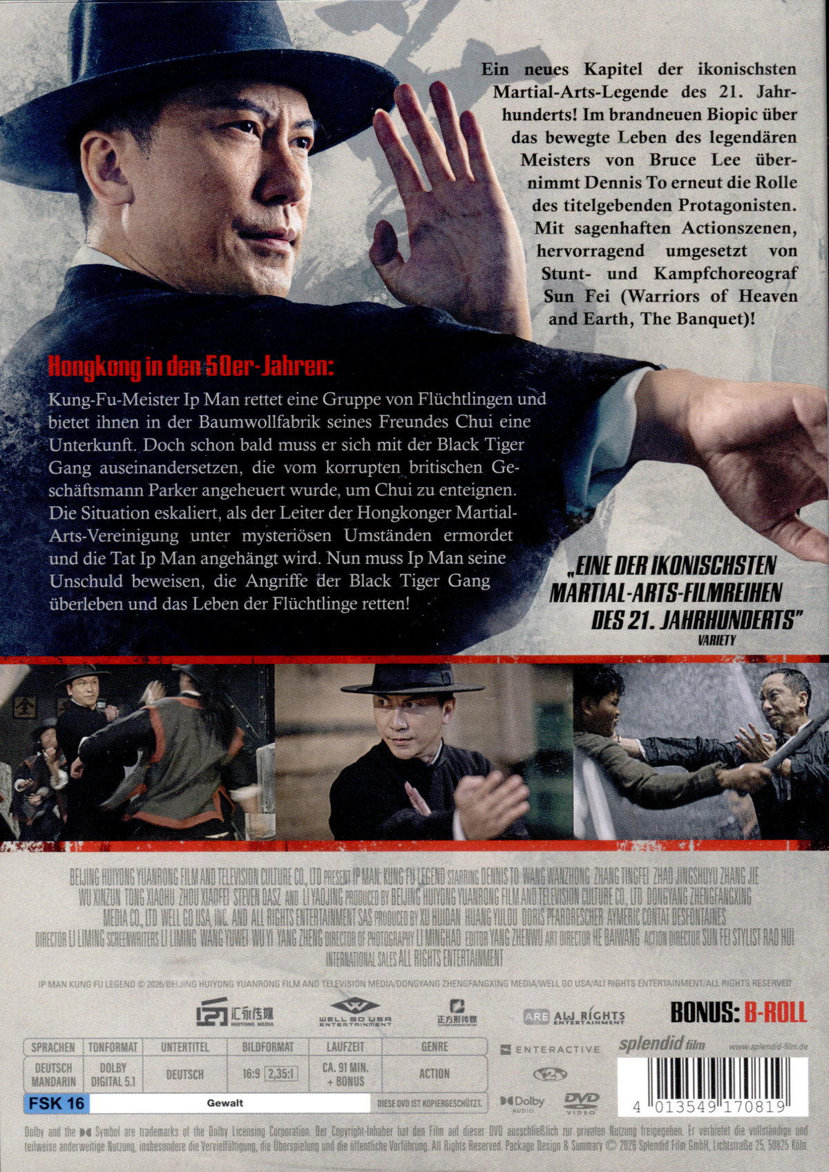 Ip Man: Kung Fu Legend  (DVD)
