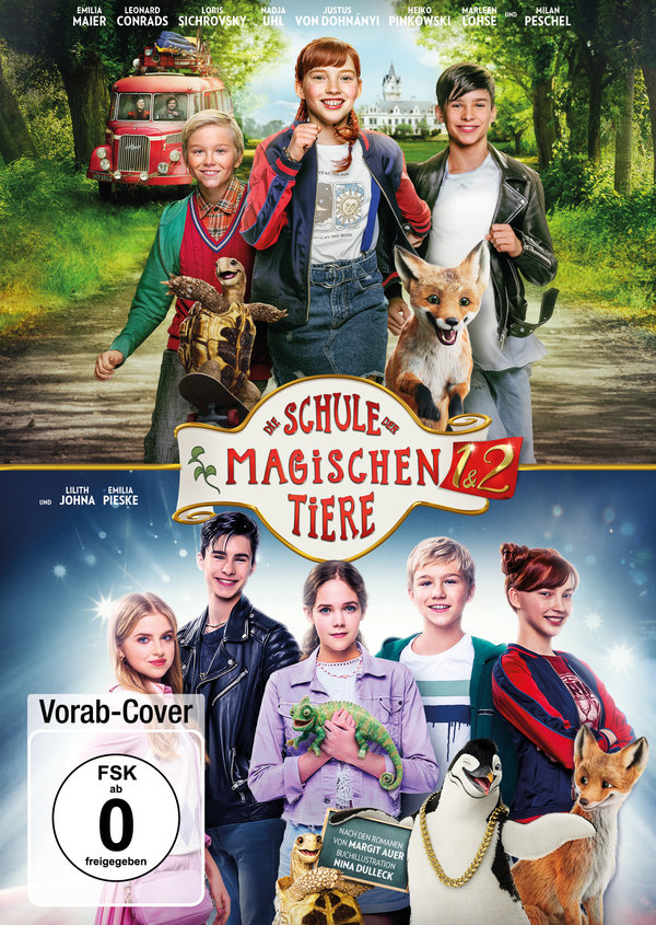 Schule der magischen Tiere 1+2  [2 DVDs]  (DVD)