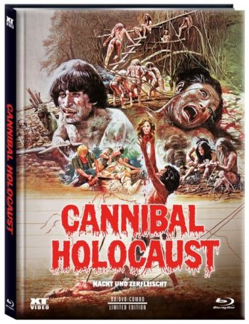 Cannibal Holocaust - Nackt und Zerfleischt - Uncut Mediabook Edition (DVD+blu-ray) (C)