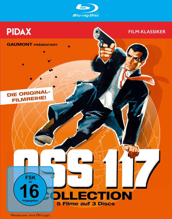 OSS 117 - Collection / Die 5-teilige Original-Filmreihe um den Kult-Agenten  [3 BRs]  (Blu-ray Disc)