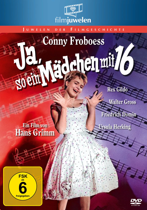 Ja, so ein Mädchen mit 16 (Conny Froboess) (Filmjuwelen)  (DVD)