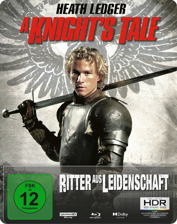 Ritter aus Leidenschaft - Uncut Steelbook Edition  (4K Ultra HD+blu-ray)