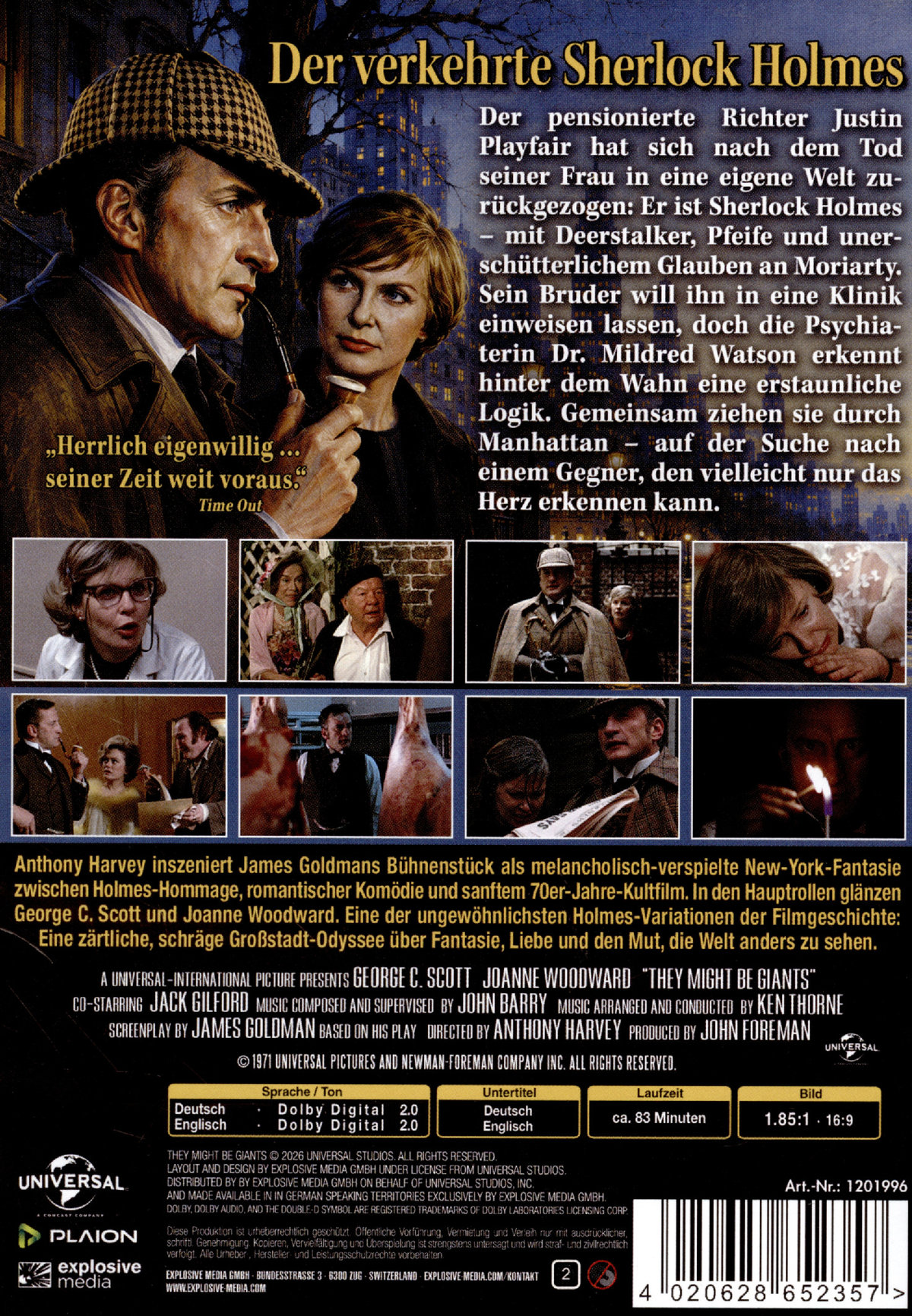 Der verkehrte Sherlock Holmes  (DVD)