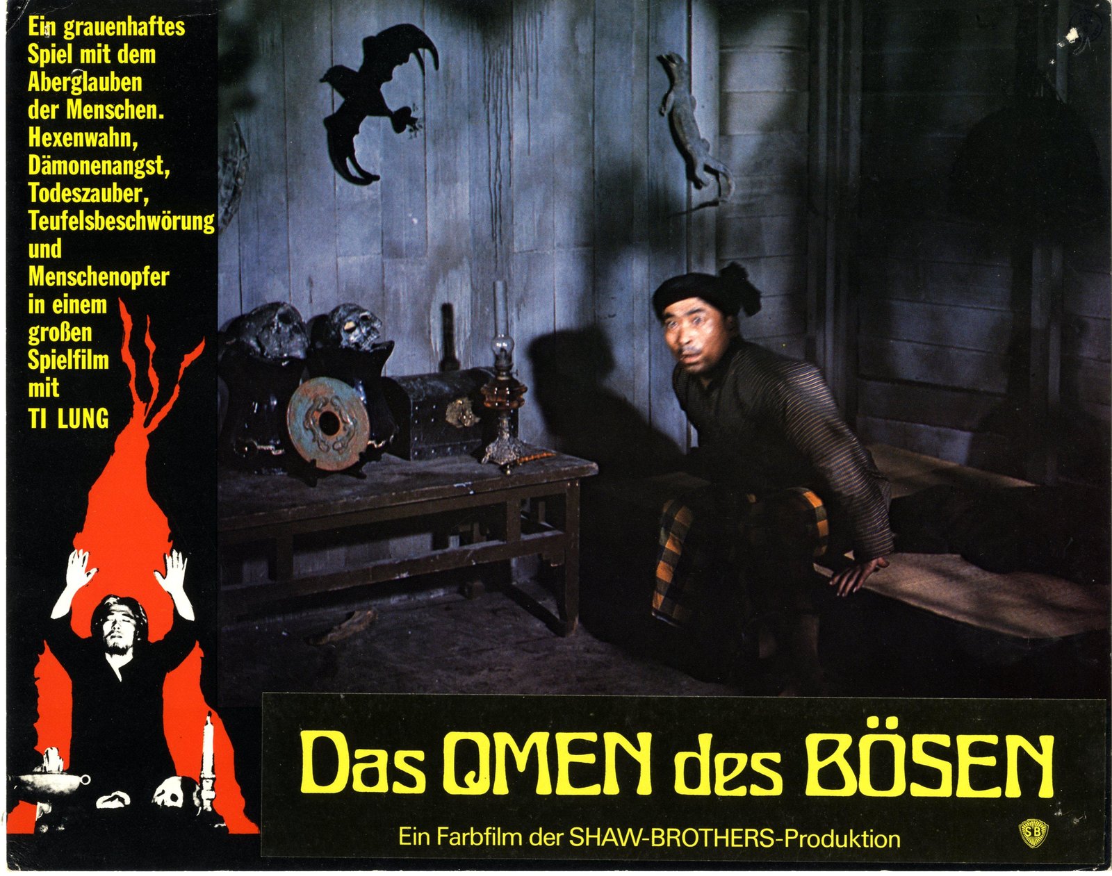 Omen des Bösen, Das - Der Mann mit der Tigerpranke - Shaw Brothers Double Feature