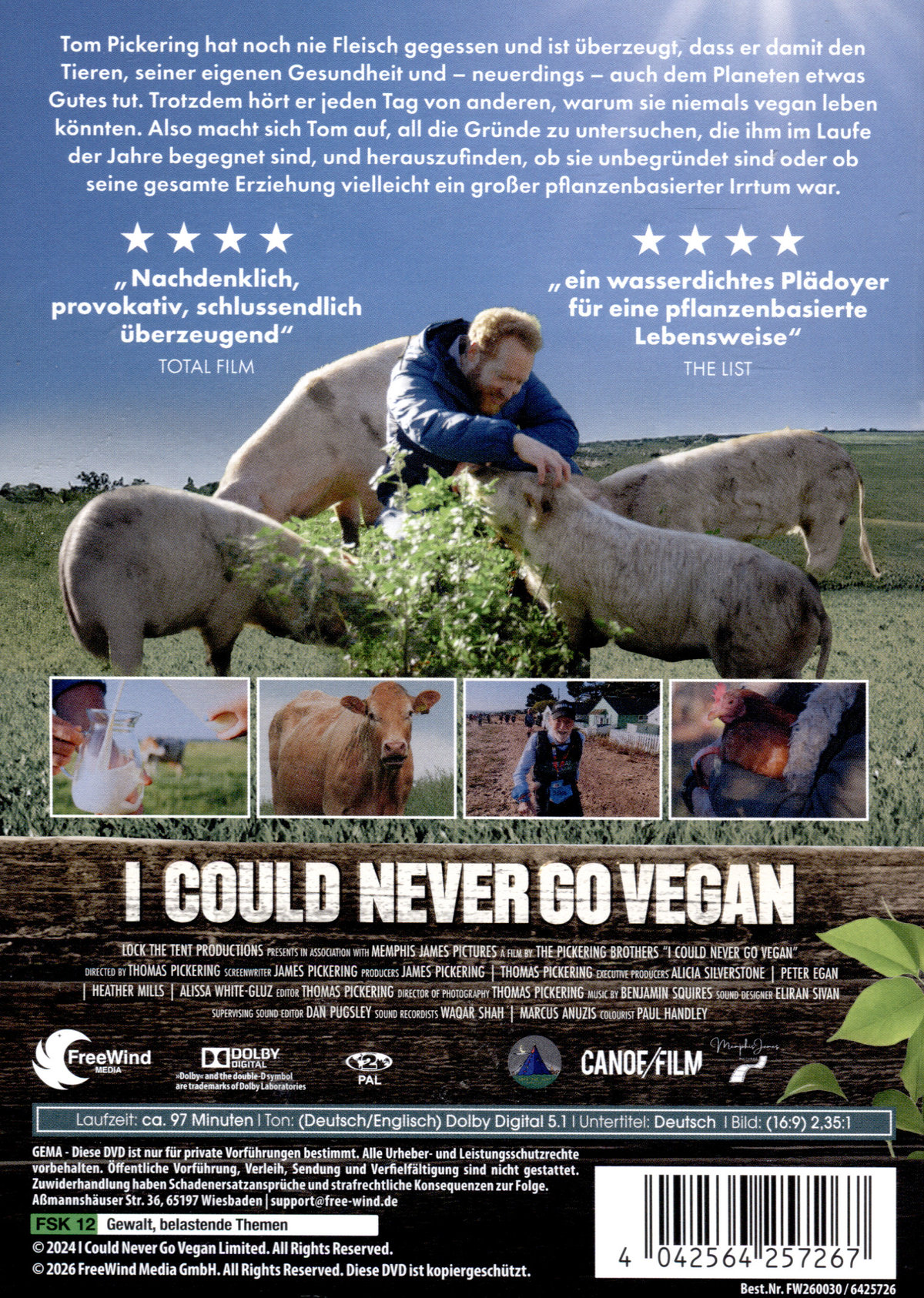 I Could Never Go Vegan  (DVD)