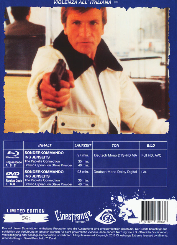 Sonderkommando ins Jenseits - Uncut Mediabook Edition (DVD+blu-ray) (A)