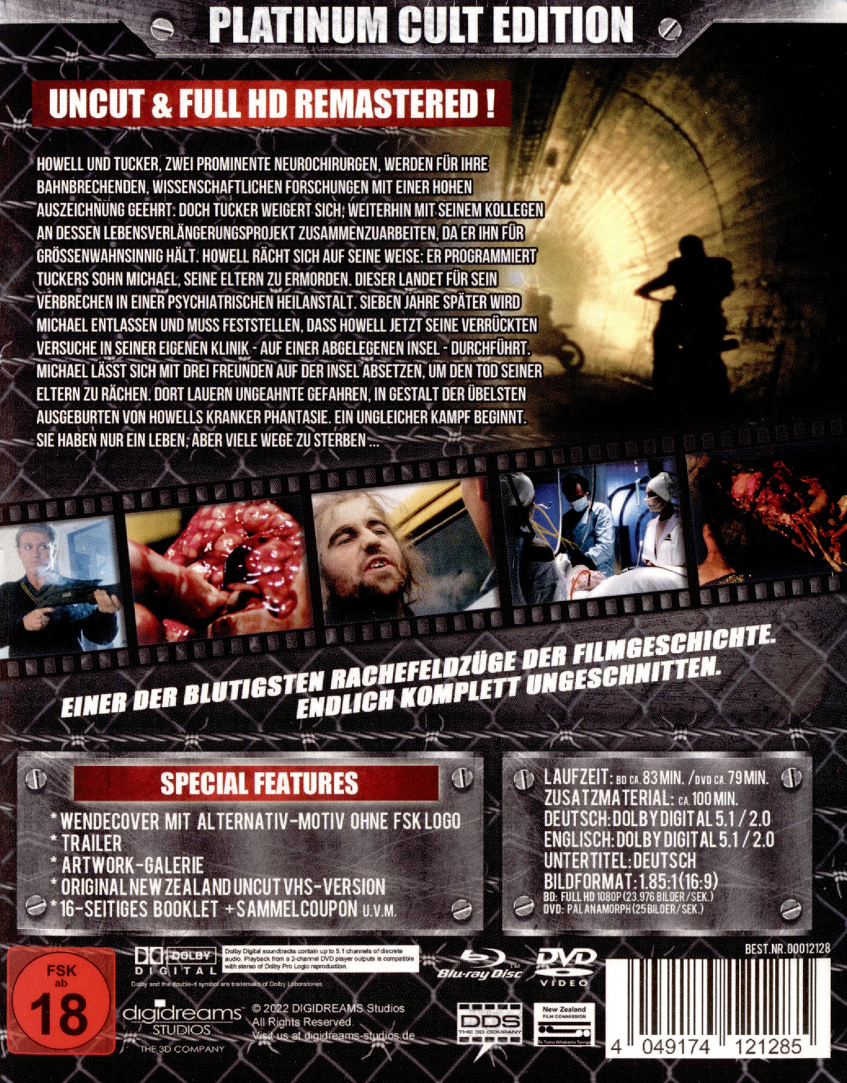 Death Warmed up - Platinum Cult Edition  (DVD+blu-ray)