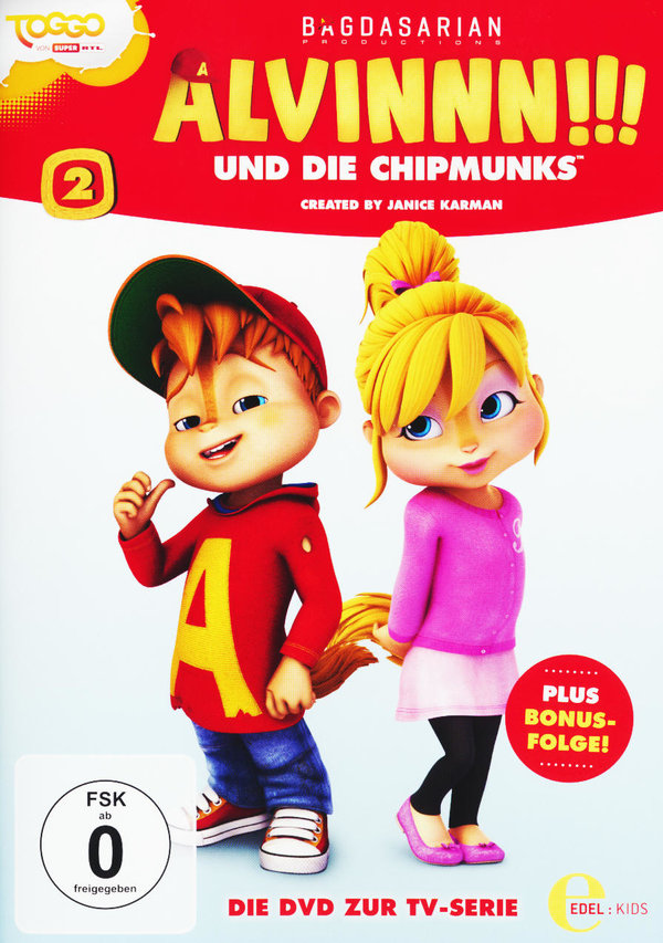 Alvinnn!!! und die Chipmunks Folge 2 - Gemeinsam sind wir stark  (DVD)