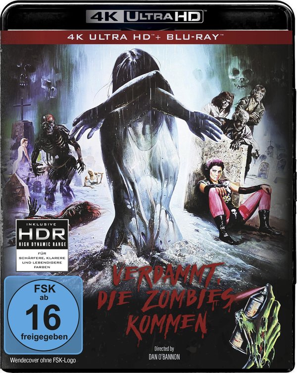 Verdammt, die Zombies kommen - Return of the living Dead  (4K Ultra HD+Blu-ray)