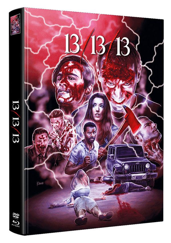 13/13/13 - Uncut Mediabook Edition - Limitiert auf 100 Stück  (+ Bonus-DVD mit weiterem Horrorfilm)  (blu-ray)