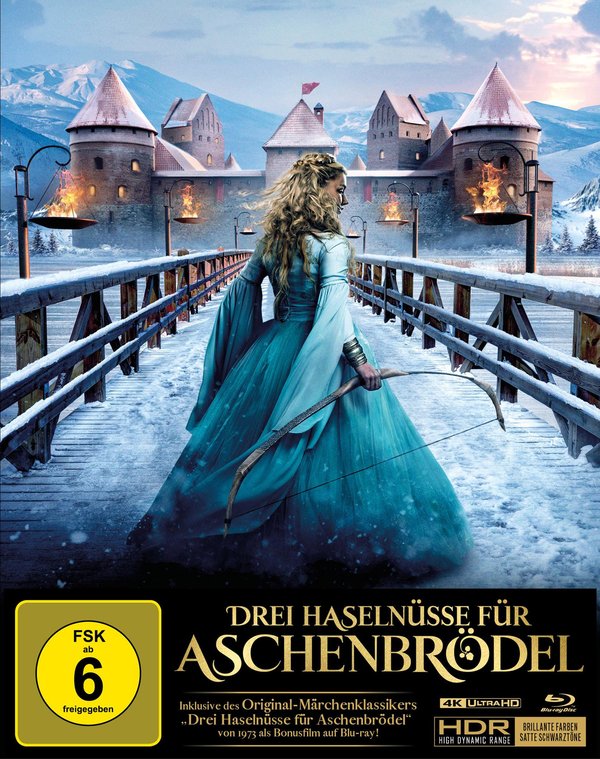 Drei Haselnüsse für Aschenbrödel - Limited Mediabook Edition  (4K Ultra HD+blu-ray)