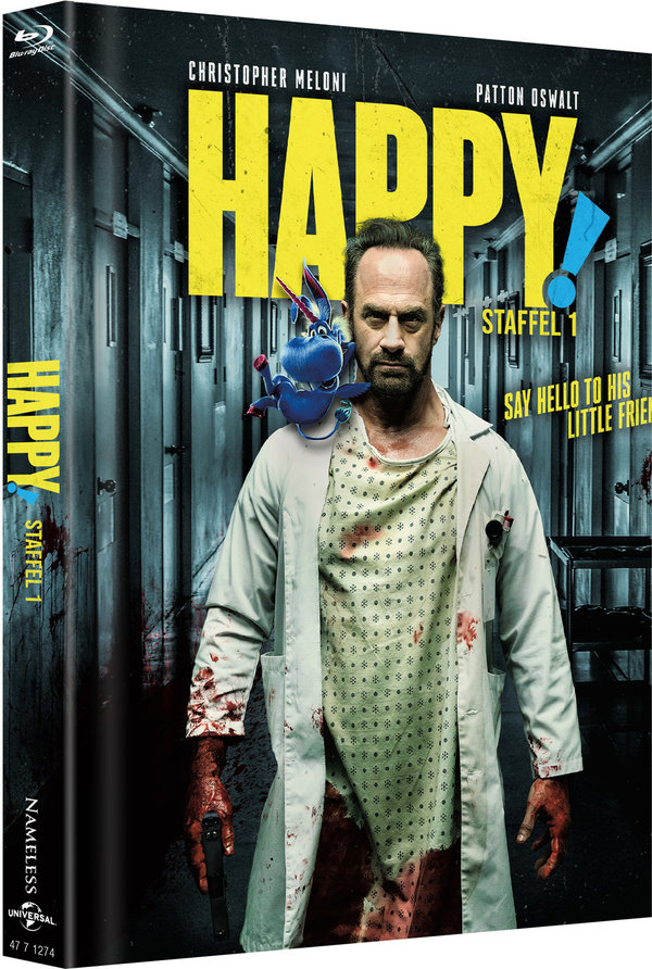 Happy - Staffel 1 - Uncut Mediabook Edition  (blu-ray) (B)