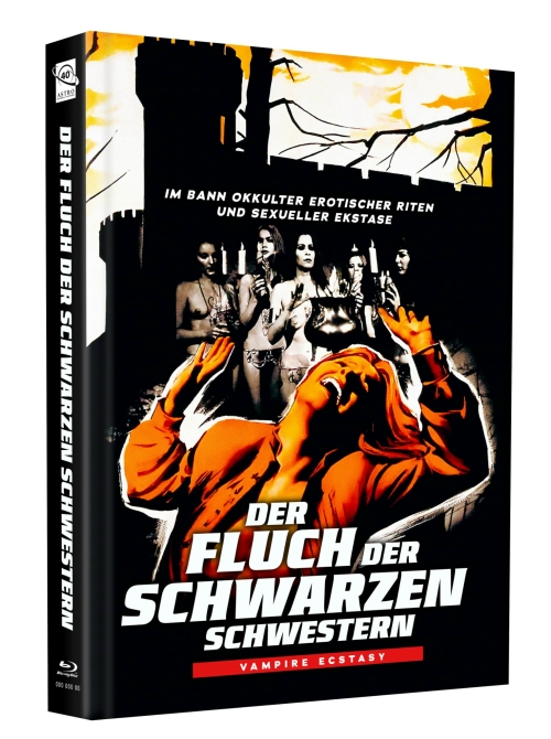 Der Fluch der schwarzen Schwestern - Vampire Ecstasy - Uncut Mediabook Edition  (blu-ray) (I)