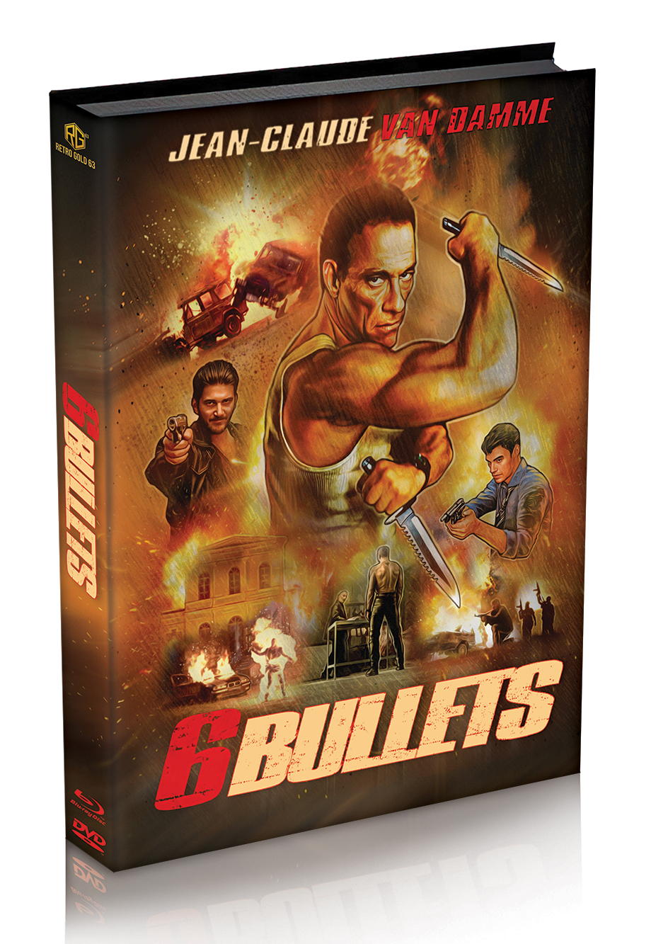 Six Bullets - Uncut Mediabook Edition (DVD+blu-ray)