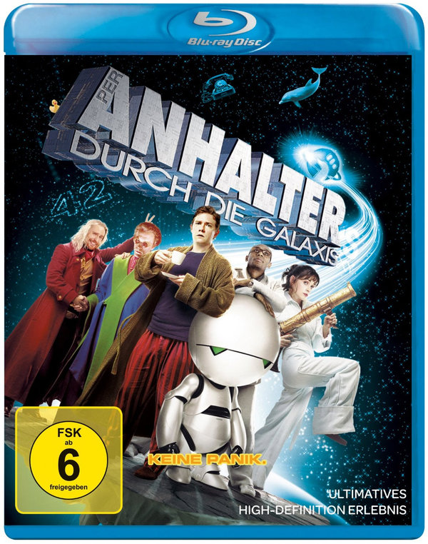 Per Anhalter durch die Galaxis (blu-ray)