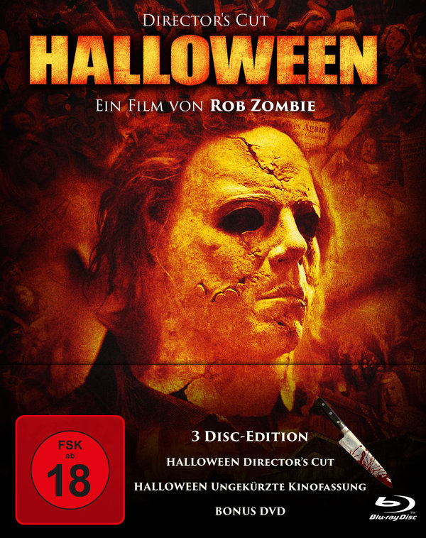 Halloween (2007) - Directors Cut Mediabook Edition (blu-ray)