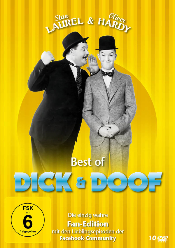 Best of Dick & Doof - Die einzig wahre Fan-Edition (Mit den Lieblingsepisoden der Facebook-Community)  [10 DVDs]  (DVD)