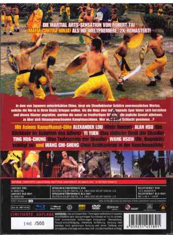 Grösste Schlacht der Ninja, Die - Uncut Mediabook Edition (DVD+blu-ray) (A)