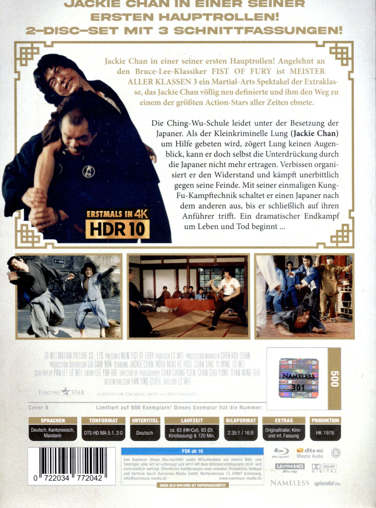 Meister aller Klassen 3 - Uncut Mediabook Edition  (4K Ultra HD+blu-ray) (A)