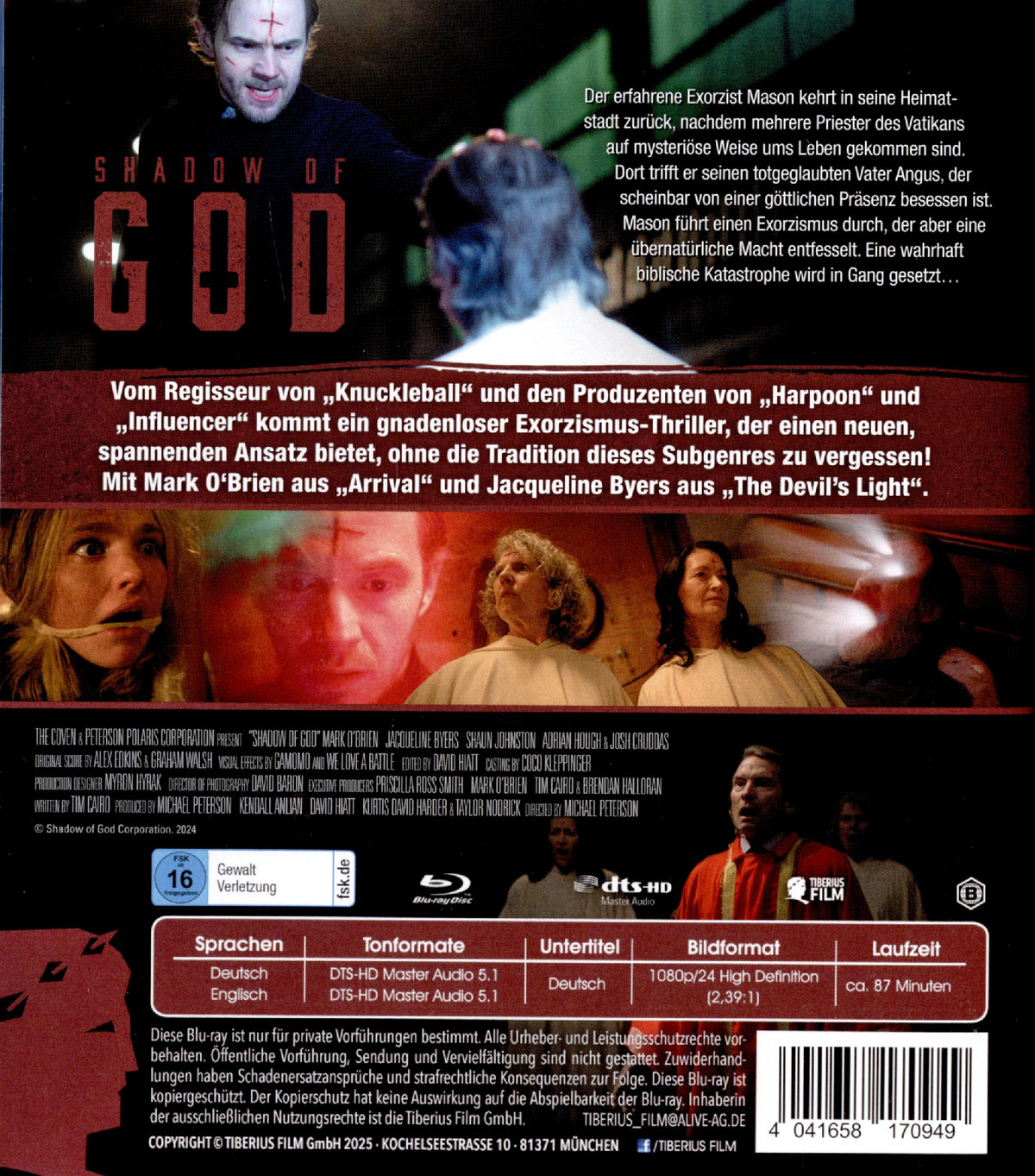 Shadow Of God  (Blu-ray Disc)