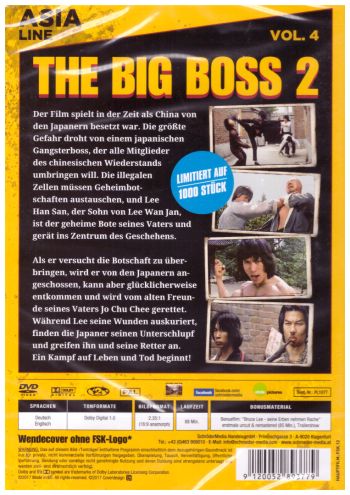 Big Boss 2, The - Rache in Shanghai - Limited Edition