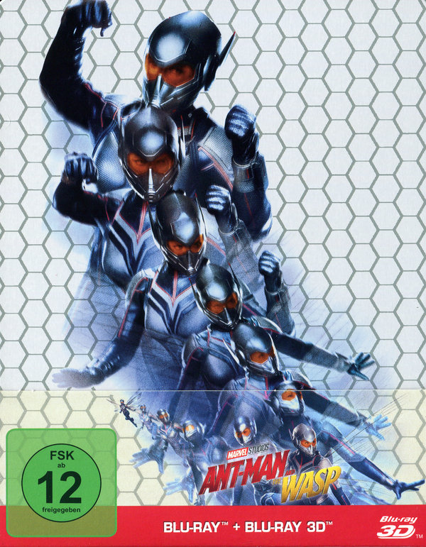 Ant-Man and the Wasp 3D - Limited Steelbook Edition (3D blu-ray)