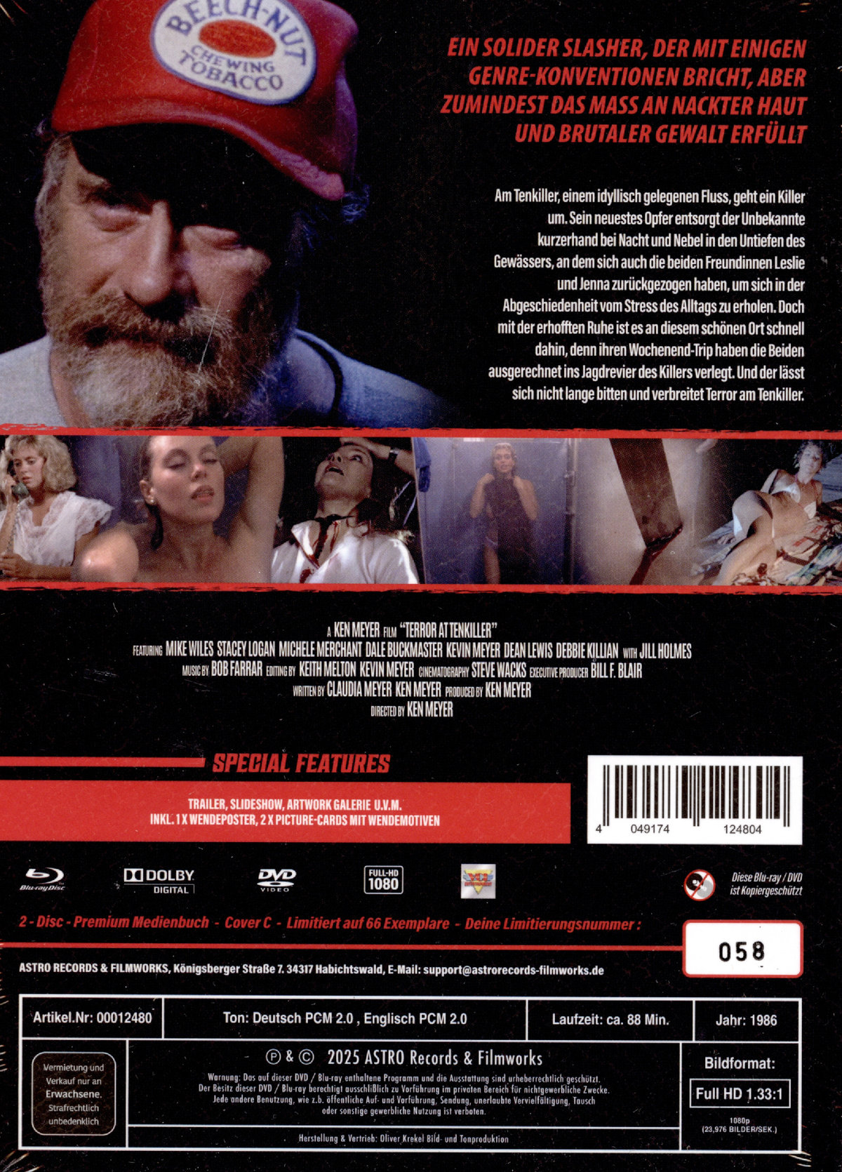 Terror at Tenkiller - Uncut Mediabook Edition  (blu-ray) (C)