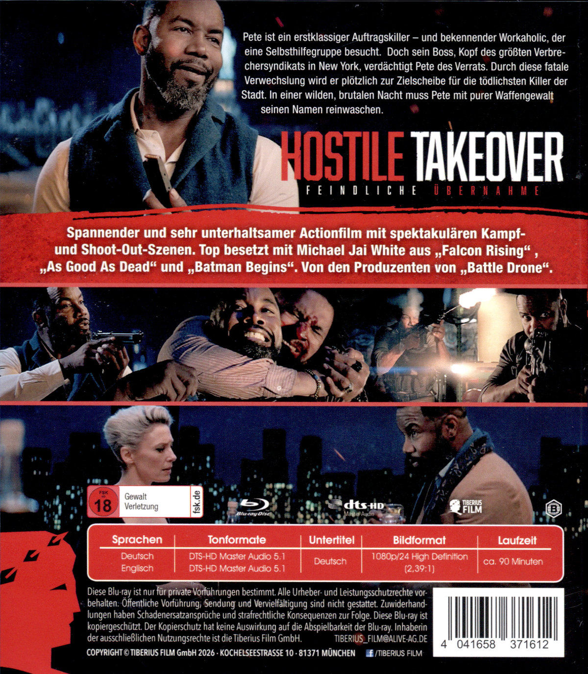 Hostile Takeover - Feindliche Übernahme  (Blu-ray Disc)