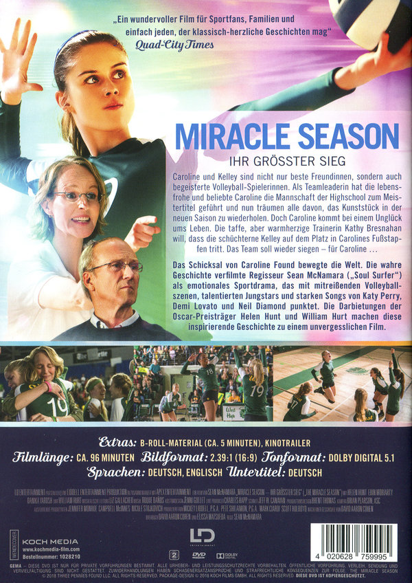 Miracle Season - Ihr grösster Sieg  (DVD)