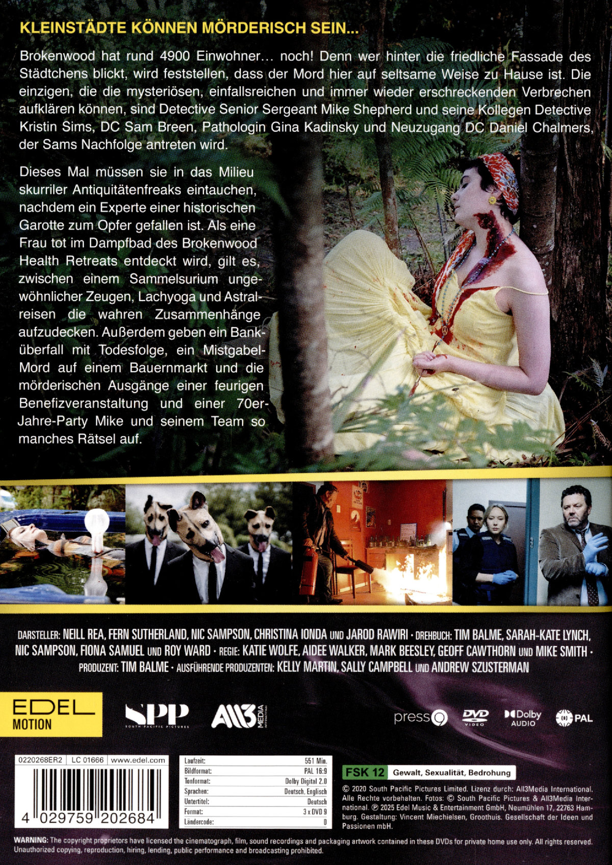 Brokenwood - Mord in Neuseeland - Staffel 7  [3 DVDs]  (DVD)