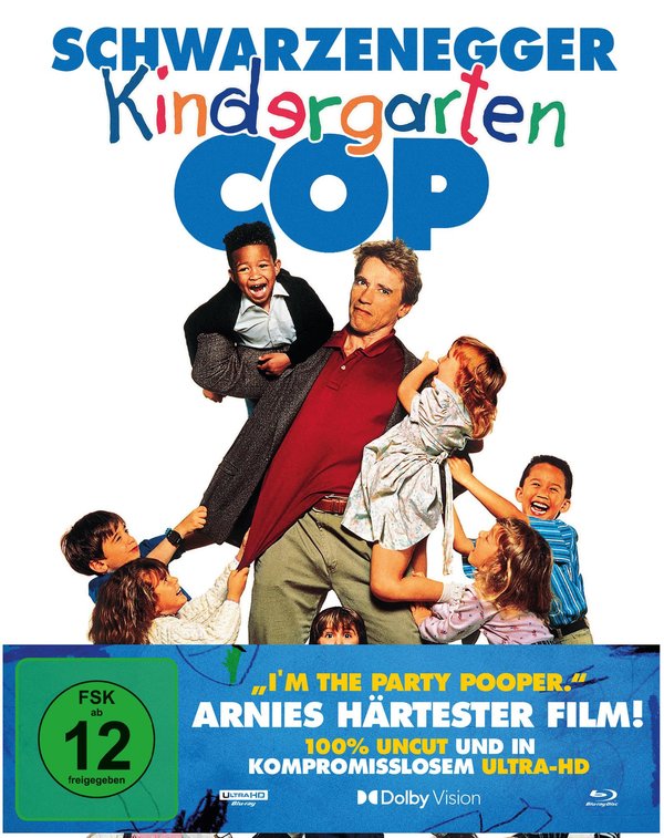 Der Kindergarten-Cop - Uncut Mediabook Edition  (4K Ultra HD+blu-ray)