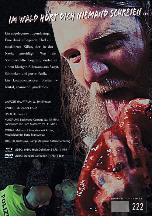 Backwood: The Camp Massacre - Uncut Mediabook Edition  (blu-ray) (D)