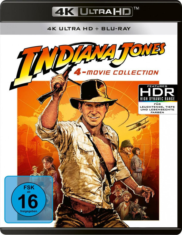 Indiana Jones 1-4 (4K Ultra HD)