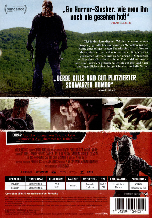 In a Violent Nature - Uncut Edition  (DVD)