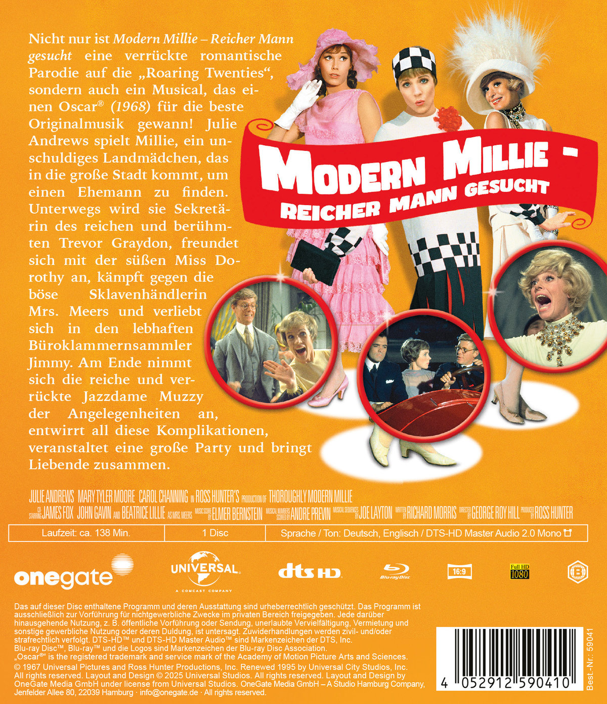 Modern Millie - Reicher Mann gesucht  (Blu-ray Disc)