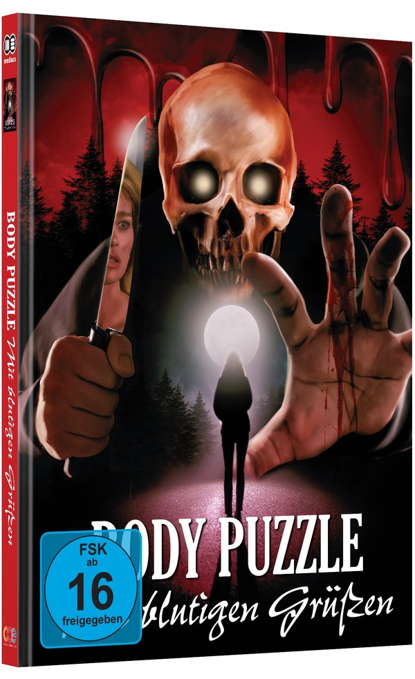 Body Puzzle - Mit blutigen Grüssen - Uncut Mediabook Edition (DVD+blu-ray) (B)
