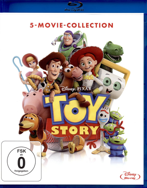 Toy Story 1-5 - 5-Movie Collection  [5 BRs]  (Blu-ray Disc)