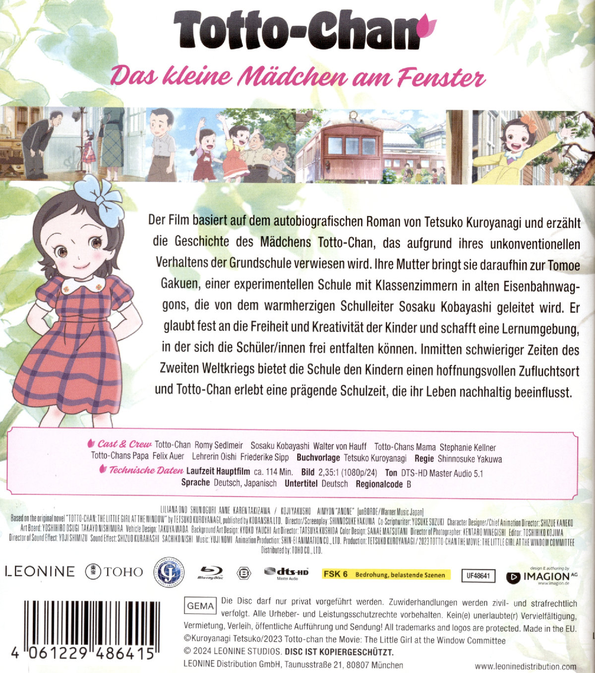 Totto-Chan - Das kleine Mädchen am Fenster  (Blu-ray Disc)