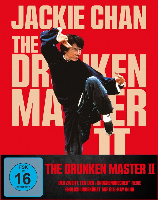 Drunken Master 2 - Uncut Mediabook Edition (DVD+blu-ray)