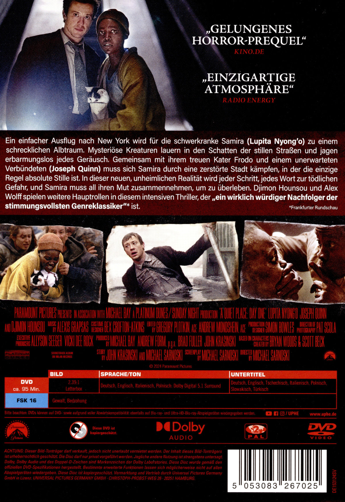 A Quiet Place: Tag Eins  (DVD)