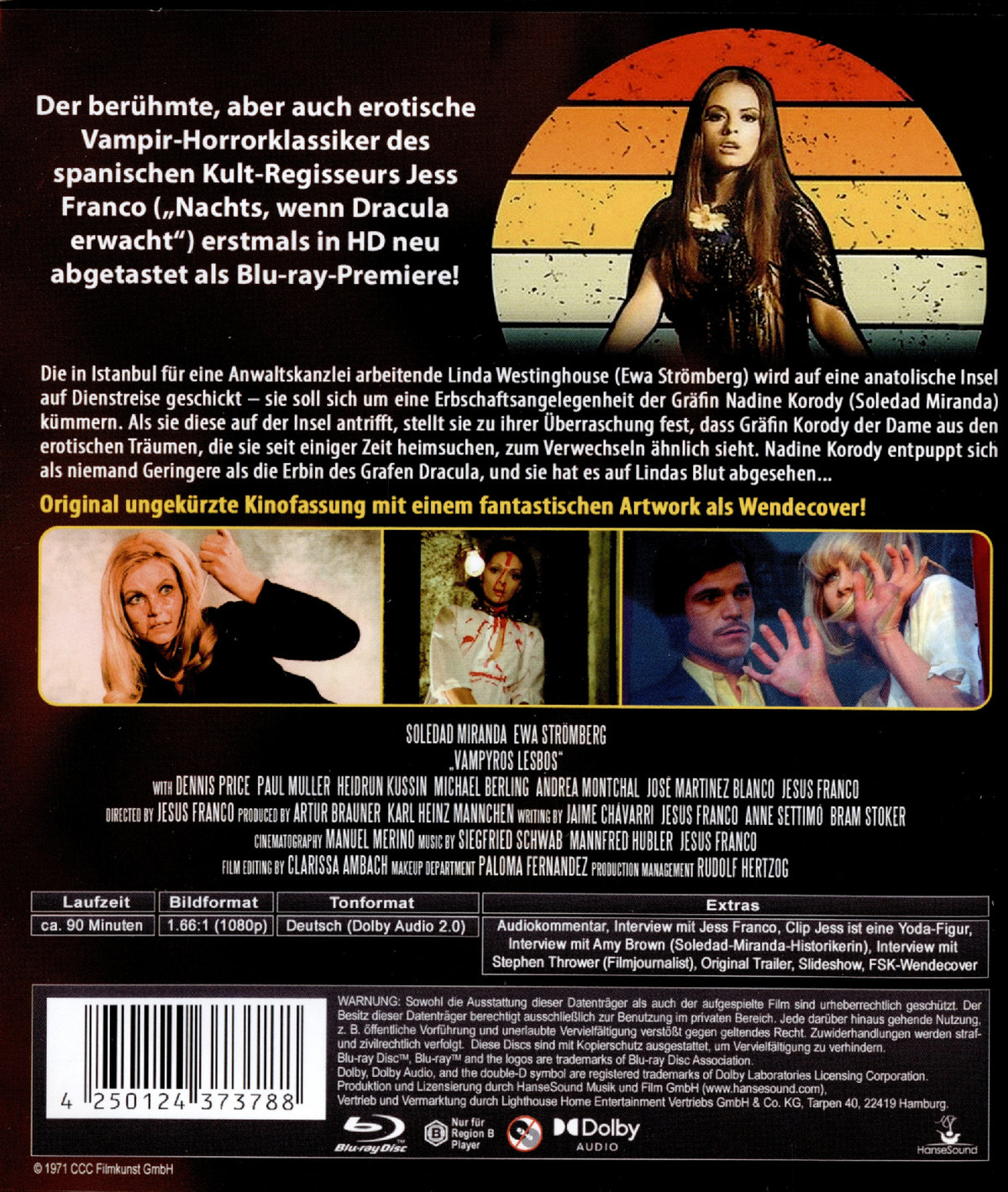 Vampyros Lesbos - Die Erbin des Dracula  (Blu-ray Disc)