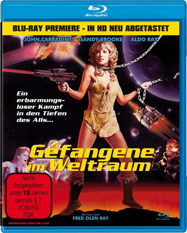 Gefangene im Weltraum - Uncut Fassung (in HD neu abgetastet, ehemals indiziert)  (Blu-ray Disc)