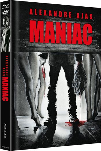Maniac - Alexandre Aja - Uncut Mediabook Edition (DVD+blu-ray+4K Ultra HD) (Cover Beine)