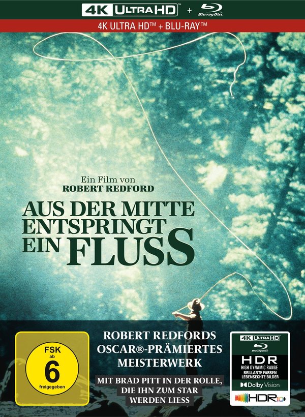 Aus der Mitte entspringt ein Fluß - Limited Mediabook Edition (4K Ultra HD+blu-ray)