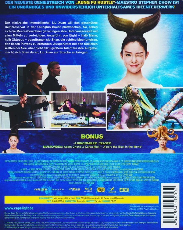 Mermaid, The (blu-ray)