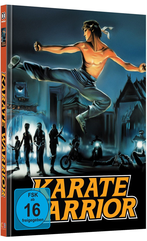 Karate Warrior - Uncut Mediabook Edition  (DVD+blu-ray) (B)