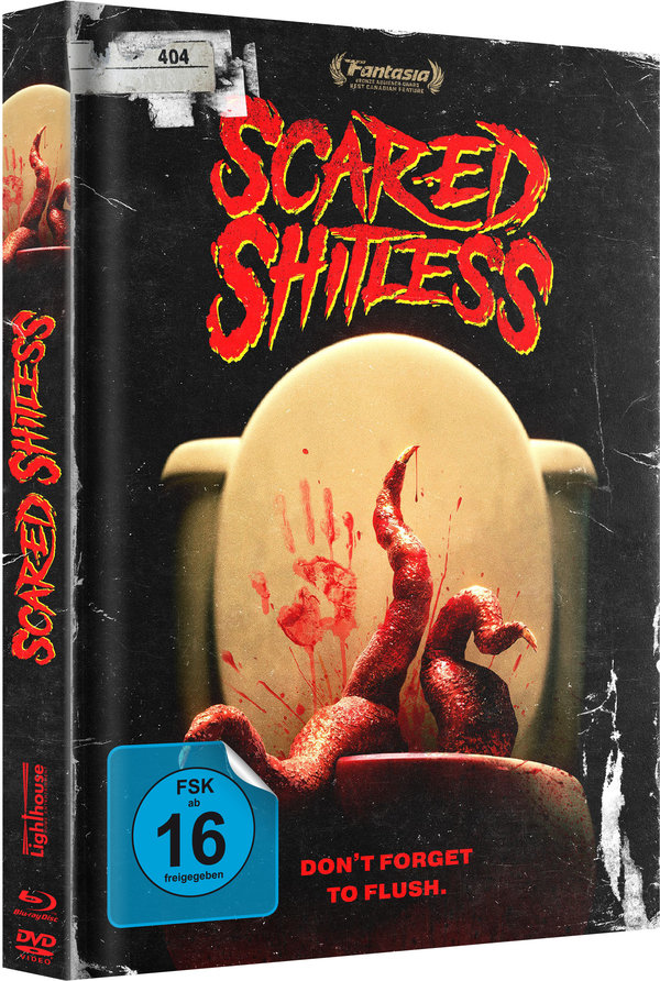 Scared Shitless - Uncut Mediabook Edition  (DVD+blu-ray)
