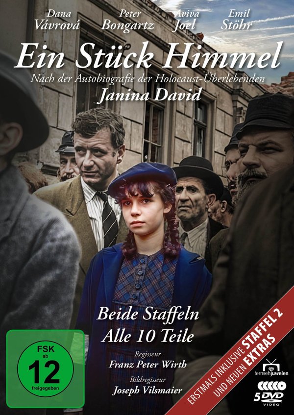 Ein Stück Himmel - Staffel 1-2 - Die Geschichte der Holocaust-Überlebenden Janina David (Alle 10 Teile) [5 DVDs]  (DVD)